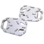 Para BMW F800GS F800 GS de Billet pie ancho clavijas pedales resto apoyapi&eacute;s h&otilde;be