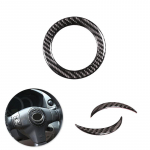 Auto salongi roolipaneeli logo katte s&uuml;sinikkiust kleebised Toyota Rav4 RAV 4 2006 2007 2008 2009 2010 2011 jaoks B