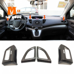 2012 13 14 15 2016 for Honda CRV CR-V ABS Peach Wood Car Left Right Air condition outlet AC Vent Cover Trim styling Accessories Cruise control
