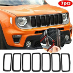 Grille erts Grill Cover Trim Exterior Accessories for + Jeep Renegade BU