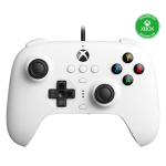 8Bitdo Ultimate juhtmega kontroller Xboxi seeria Xboxi seeria Xbox Windowsi ja Windows 11 jaoks ametlikult litsentsitud X, S, One, 10, - (Valge v&auml;ljaanne)
