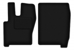 Dywaniki samochodowe welurowe czarne do: Iveco Eurocargo II ciężarowy 120 (2002-2008)