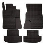Dywaniki samochodowe gumowe do: Ford Mustang MK6 coupe (2014-2023) - czarne, dopasowane