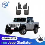 For Jeep Gladiator 2018-  Mudflaps Splash Guards Mudguards Mud Flaps Fender car Accessories 2018-2022