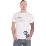 2Pac Tupac T-s&auml;rk J&otilde;gi, mis voolab igavesti Uus Ametlik Unisex Valge Suurus M S valge