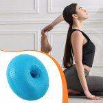 Ball Donut Exercise Flexible Seating 20 inch for Rhythmic Fitness Balance sinine