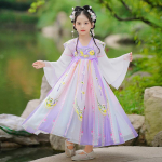 T&uuml;drukute Hanfu Suvine Tang Kost&uuml;&uuml;m Printsessi Kleit - Hiina Stiilis Haldja Ruyi Seelik 110 cm