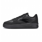 Anta Classic Cushioning, Wear Resistant Low top Skateboard Shoes Men's Basic Black 912538003Q-2 43