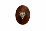 Staffordshire Bull Terrier, Staffy II - Dog show brooch, starter number clip, dog pin by Art-Dog