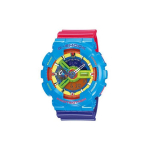 Casio G-Shock X Lego Piiratud V&auml;ljaanne V&auml;rviline K&auml;ekell Figuuriga Kvartsmehhanism Vaikrihm Meeste k&auml;ekellad Sinine GA-110F-2DR Blue Dial