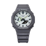 Casio Hidden Glow Seeria Helenduv LED-ekraan Veekindel 200 M Kvartsikell Unisex Kellad Hall GA-2100HD-8AP Regular Watch Box,GA-2100HD-8APR
