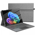 Kaitse&uuml;mbris Microsoft Surface Pro 12-tollisele, kerge, kaitsev, &auml;riklassi, mitme nurga aluse ja pliiatsihoidjaga hall v&auml;rv