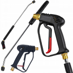 Rosfix JetPro90 &ndash; Pistolet z Lancą 90 cm i Dyszą | Do Myjek Karcher HD HDS Kranzle | Ciśnienie 345 bar | Temperatura 150&deg;C | Przepływ 40 l/min