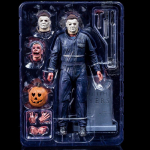Neca Ultimate Michael Myers 2018 Halloween 7-tolline liigutatav tegevuskuju valgust&auml;hendava vilkuva k&otilde;rvitsaga &Otilde;uduskollektsioneeritav