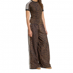 adidas Originals Naiste Firebird Leopardimustriga Satiinist Laiade S&auml;&auml;ristega Treeningp&uuml;ksid JW7302 S