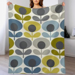 Orla Kiely lilleline pleed Aastaringselt pehme mugav pleed koju 102x76cm(40x30in)
