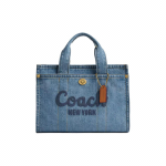 Coach Cargo 26 T&auml;hebr&auml;ndi Tikitud T&otilde;mblukuga Ostukott &Otilde;lakott Denimkangas Kombineeritud Vachetta Nahast K&auml;ekott Keskmine Naiste T&otilde;mblukuga Indigokarva CR659-B4IN Basic Set (Bag+Dust Bag)