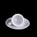Professionaalse tasemega Nuova Point Esp Espresso tassid ja alustassid Komplektid V&otilde;istluse Barista Kasutatud Itaalia Kohvitass V&otilde;istlus 55ml Paks 9mm 55ml valge
