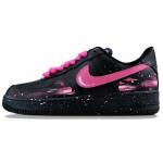Nike Air Force 1 Villainous Night Rose Nahast Kulumiskindel Madal Ketsid Unisex Heleroosa CW2288-001(Team1283-) 37.5