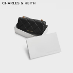 CHARLES & KEITH Tepitud Kett-Risti&otilde;lakott XS must