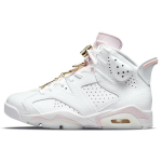 (NAISTE) Air Jordan 6 Retro 'Gold Hoops' Naiste DH9696-100 EU 36.5