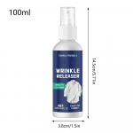 100ml riiete kortse eemaldav pihusti, triikimiseta, kiire silendav, mitme kangat&uuml;&uuml;bi jaoks, staatilise elektri v&auml;hendamiseks 100ml