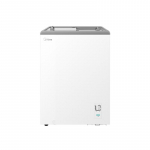 Midea 100L Horisontaalne Klaasuksega Vitriink&uuml;lmik