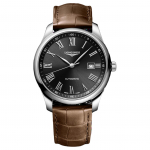 LONGINES Master Series Automaatne Mehaaniline Liikumine 30m Veekindel Meeste K&auml;ekell Must Tihvtikuga Korpuse Materjal Roostevaba Teras Krokodillinahast Rihm L2.893.4.59.2 must