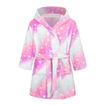 T&uuml;drukute riided Talvised flanellist hommikumantlid lastele teismelistele laste vannimantlid 1-12 a Laste pidžaama hommikumantlid Roosa Valge Vannimantlid 90 pink