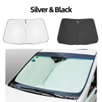 Magnetiline V&otilde;rk-P&auml;ikesekate VW Golf 7 Variant 2013-2020 jaoks - UV-kaitsega Aknavaljastaja 1pcs Front Sunshade must