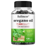 Oregano &otilde;li 7500mg pehmekapslid Premium taimeekstrakt vedelkapslid 120 tk 120 Capsules