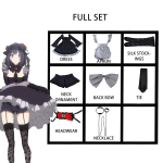 Anime My Dress Up Darling Marin Kitagawa Cosplay Kost&uuml;&uuml;m Neiu Cosplay Kleit Halloween Kitagawa Marin Kuroe Shizuku T&auml;iskomplekt XXXL black