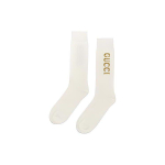 GUCCI k&otilde;rged sokid Meeste 1 paar Ecru 732697-4GAGA-9000 M white