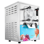 VEVOR 20 L/H J&auml;&auml;tisemasin Lauapealne K&otilde;va J&auml;&auml;tise Jogurti Valmistaja 1400W Automaatne Lauapealne Gelato Kodumasin Kaubanduslik gray