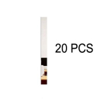 20 tk 3D pikk triibuline peegelseinakleebis akr&uuml;&uuml;l isekleepuv v&ouml;&ouml;li TV-taust ilus liitekoht dekoratiivne riba S 2x30cm 20 pcs h&otilde;be