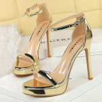 11cm K&otilde;rged Luksuslikud Naiste Sandaalid Moodsad Elegantsed Avatud Varbastega Stiletto Kingad Naistele Pulmakleidid Peo K&otilde;rged Kontsad Tacones 40 beige