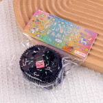 Jumbo Oreo V&otilde;ltsitud Toidu Squishy M&auml;nguasi Stressi Leevendus T&auml;iskasvanute Dekompressioon Uudne Kingitus Loominguline Mudel Dekoratsioon Black 150g