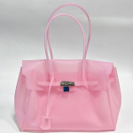 JellyFirkin Jelly Bag T L&auml;bipaistev Jelly T&auml;piline &Otilde;lakott Kiiikiii Kandekott pink