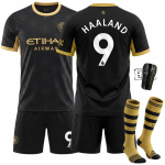 2026-27 Manchester City v&otilde;&otilde;rsilp&uuml;kste komplekt Must Haaland 9 Klubi jalgpallis&auml;rk Treeningkomplekt #26 must