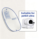 Nutikas Automaatne Kassitualeti Liivapadja Petkit MAX1/MAX2/MAXPRO/ULTRA/T3 Kassiliivakasti Matt Kriimustuskindel ULTRA pad x1