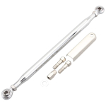 Mootorratta k&auml;iguvahetuse lingi k&auml;ik Harley Davidson Softail Dyna Touring Road King Electra Glide Street Glide Road Glide 1986-2020 jaoks M0221-1 Silver