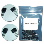 (50tk/partii)BC547+BC557 Iga 25tk BC547B BC557B NPN PNP transistor TO-92 j&otilde;utrioodtransistori komplekt