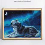 Teemanttikandid Loomade hobi ja k&auml;sit&ouml;&ouml; Teemantmaaling t&auml;isekraanil kividest pildid 20X30