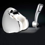 H&B Store reguleeritav seinale kinnitatav koduvannitoa k&auml;eshoitav du&scaron;ipea hoidik