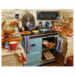 Teemanttikandid K&ouml;&ouml;k K&auml;sit&ouml;&ouml; Teemantmaaling Toit Ristpistes Mosaiik Rhinestones Kodukaunistus 20X30CM