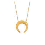 Les Tr&eacute;sors De Lily [Q6279] - kullatud kaelakee  Luna  valge kuld - 20x20 mm kuld