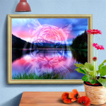 DIY teemantmaaling 5D tiiger tikandid loomade kodukaunistus mosaiik k&auml;sitsi valmistatud kingitus 20X30CM