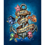 5D DIY Teemantmaali joonisfilm loom 3D Tikand Rhinestone Ristpistes Mosaiik Kodukaunistuse Kingitused 20X30CM