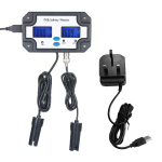 PH/soolsuse m&otilde;&otilde;tja veekvaliteedi tester PH ja soolsuse monitor 2-&uuml;hes veekvaliteedi anal&uuml;&uuml;s UK Plug