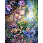 T&auml;ielik 5D teemantmaaling, maastiku multifilm Teemanttikandid Ristpistekomplektid Kodukaunistus K&auml;sitsi valmistatud kingitus Round 20x30cm